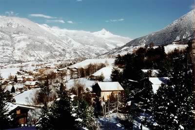 Wallis mit Blick auf Riederalp